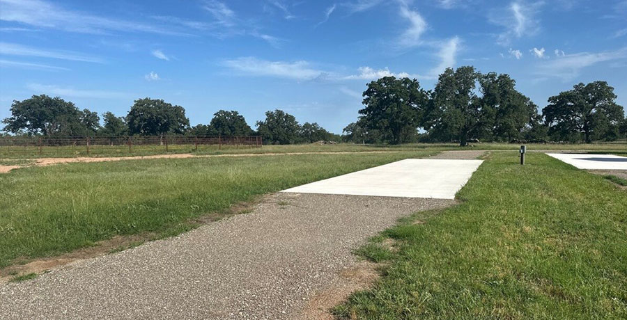 rv pad site